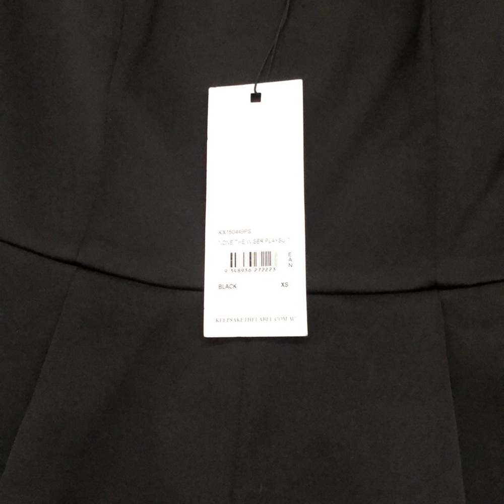 Black Keepsake romper - Picture 3 of 3